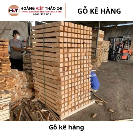 gỗ kê hàng