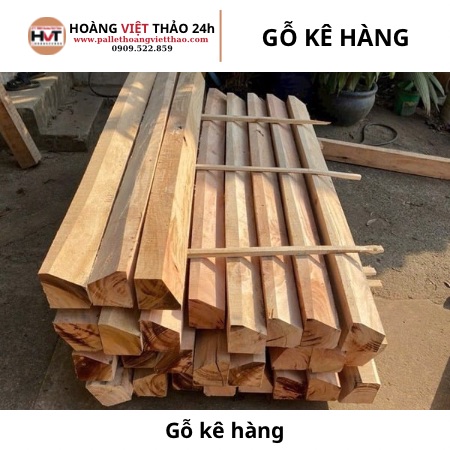 Gỗ kê hàng