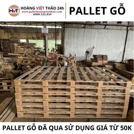 pallet gỗ cũ giá chỉ 50k