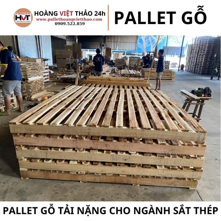 pallet gỗ tải nặng
