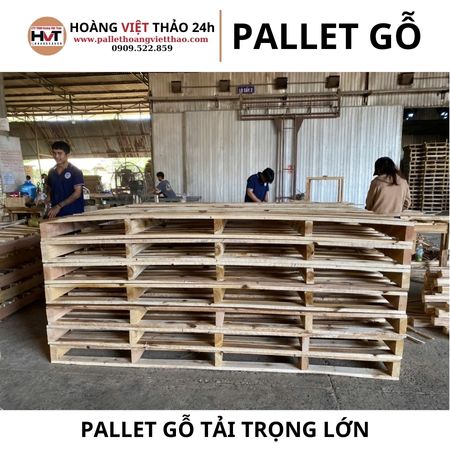 pallet gỗ tải trọng lớn