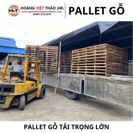 pallet gỗ tải trọng lớn
