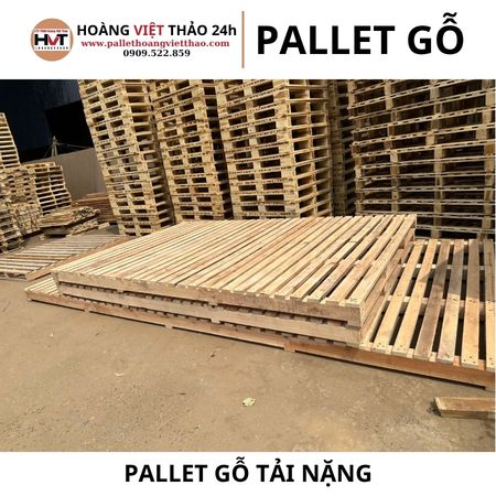 pallet gỗ tải nặng