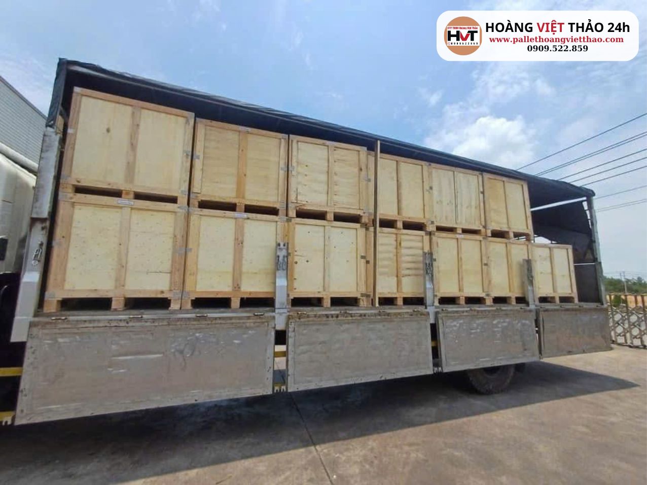 pallet ván ép hoàng việt thảo