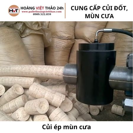 Củi ép mùn cưa