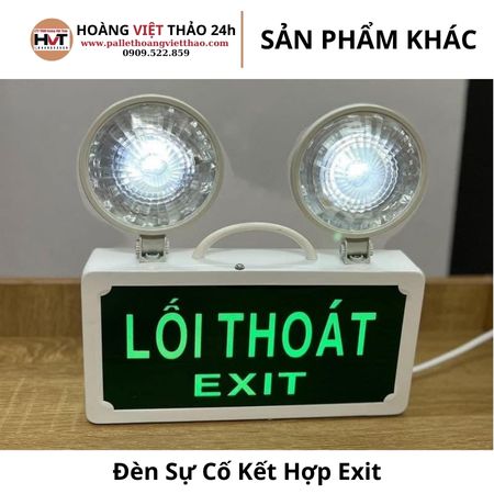 Đèn sự cố kết hợp exit