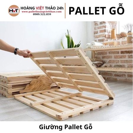 Giường Pallet Gỗ