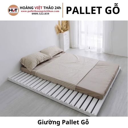 Giường Pallet Gỗ