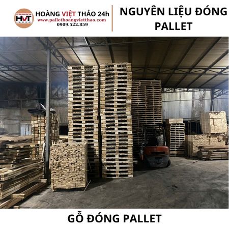 Pallet gỗ khu công nghệ cao long thành