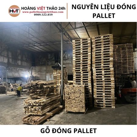 Gỗ đóng pallet