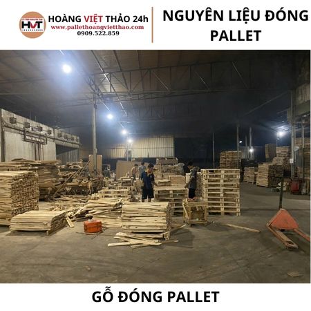 Gỗ đóng pallet