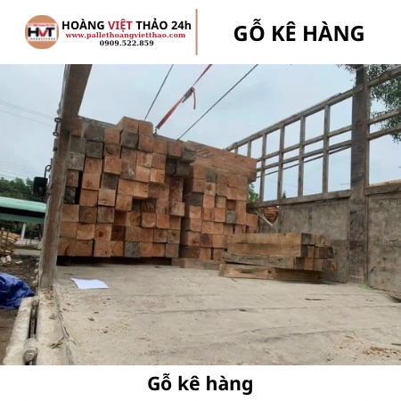 Gỗ kê hàng