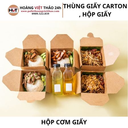 Hộp giấy đựng cơm