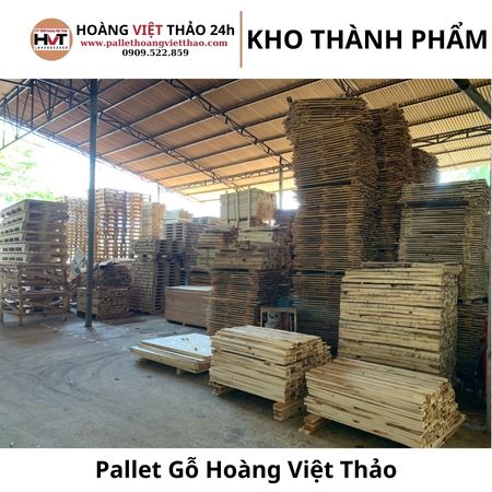 Pallet gỗ kcn long đức