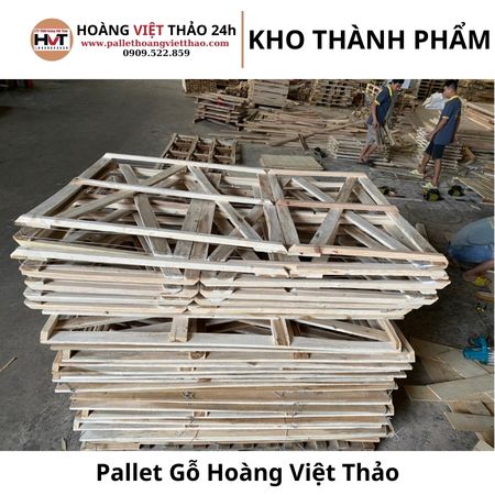 Pallet gỗ khu công nghệ cao long thành