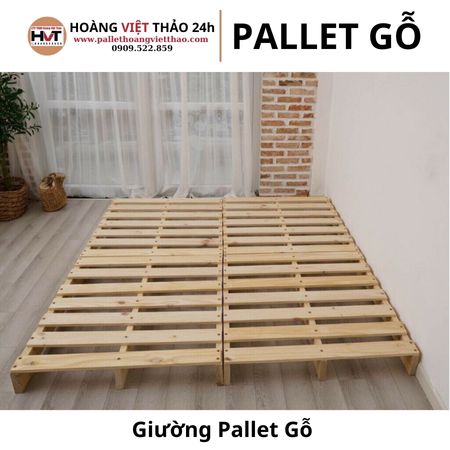 Giường Pallet Gỗ