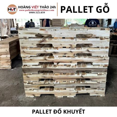 pallet gỗ đố khuyết