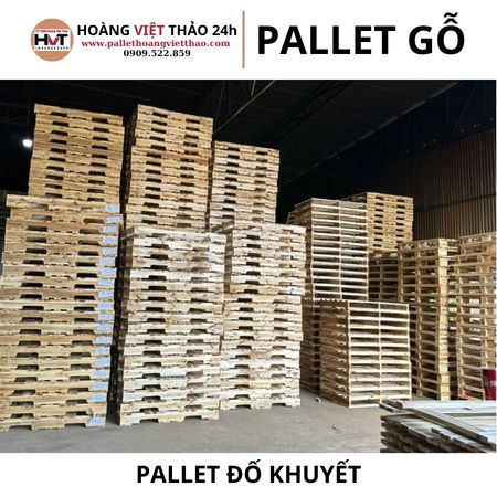 Pallet gỗ đố khuyết