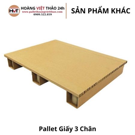 Pallet giấy 3 chân