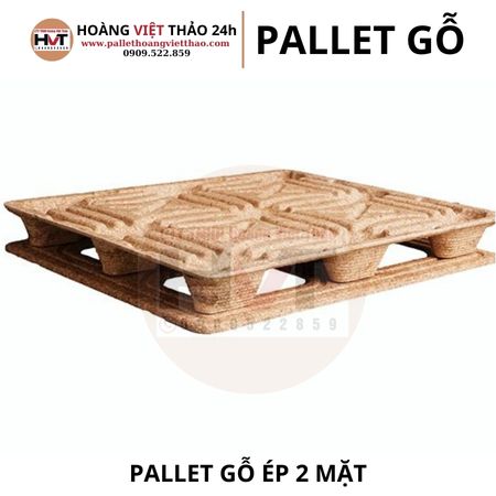 pallet gỗ ép 2 mặt