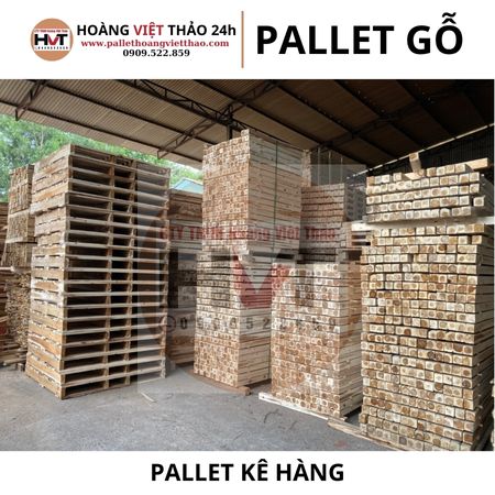 Pallet gỗ kê hàng