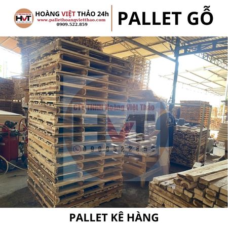 Pallet gỗ kê hàng