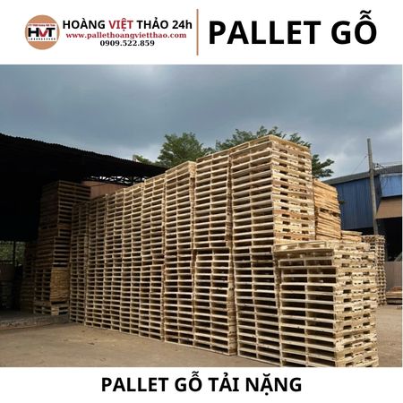 pallet gỗ tải nặng