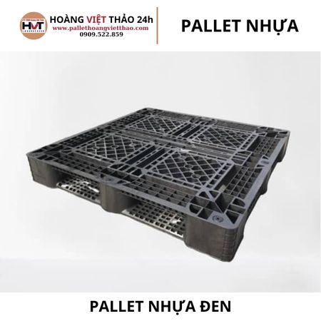 Pallet nhựa đen