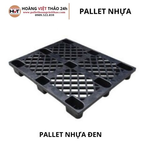 Pallet nhựa đen