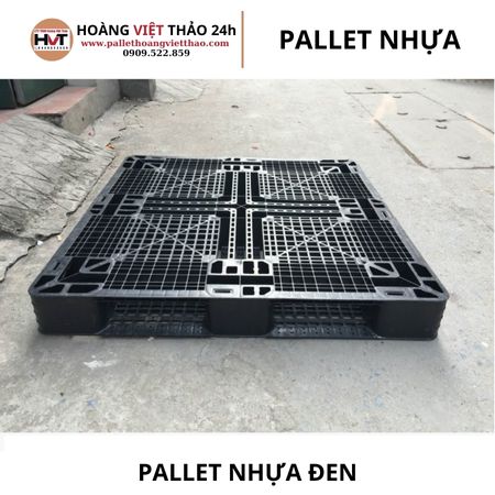 Pallet nhựa đen