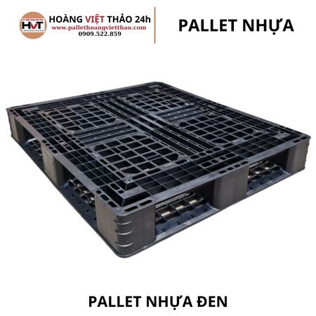 Pallet nhựa đen