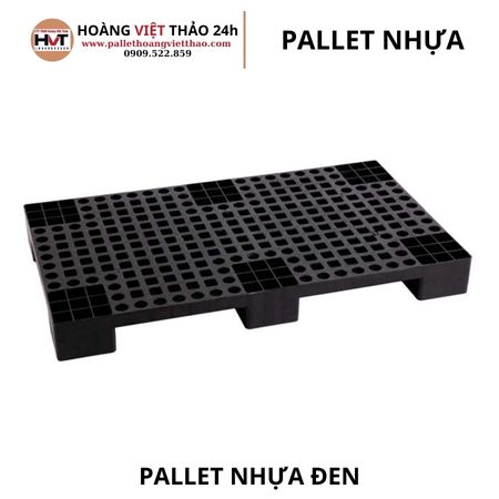 Pallet nhựa đen