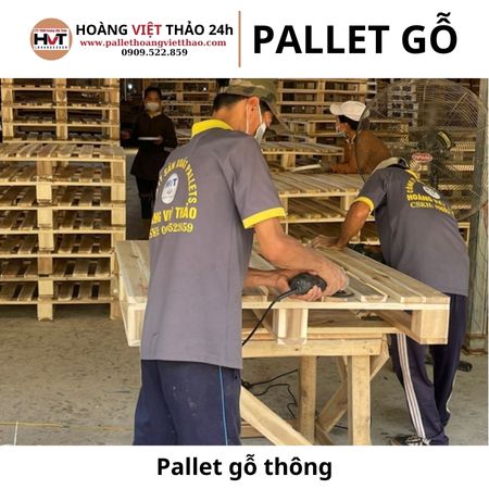 Xưởng pallet gỗ Hoàng Việt Thảo