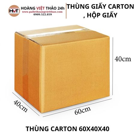 Thùng carton 60x40x40