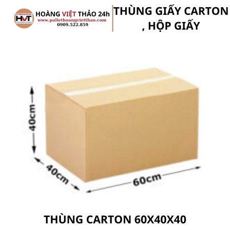 Thùng carton 60x40x40