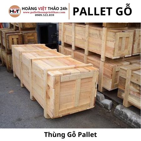 Thùng gỗ pallet