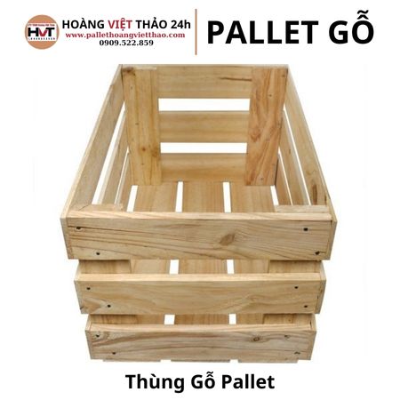 Thùng gỗ pallet