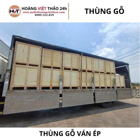 Thùng gỗ ván ép