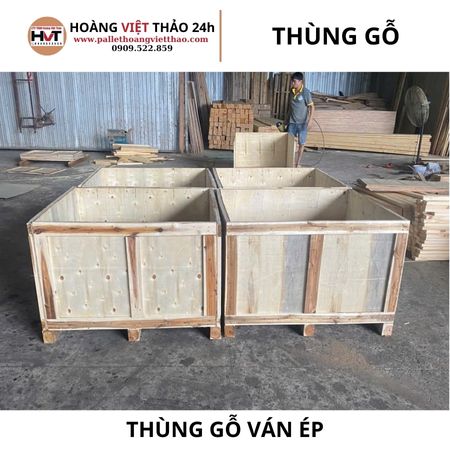 Thùng gỗ ván ép