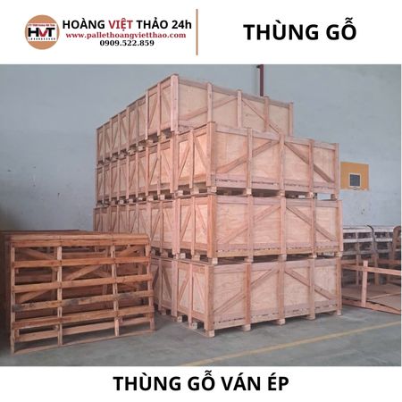 Thùng gỗ ván ép