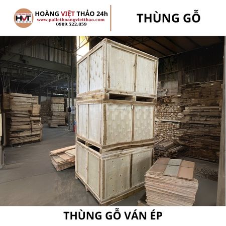 thùng gỗ ván ép