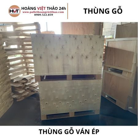 thùng gỗ ván ép