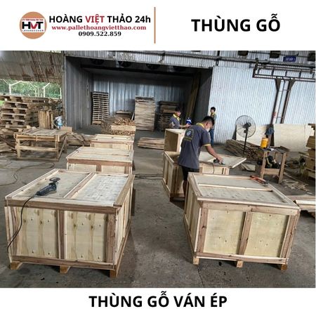 Thùng gỗ ván ép