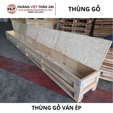 Thùng gỗ ván ép