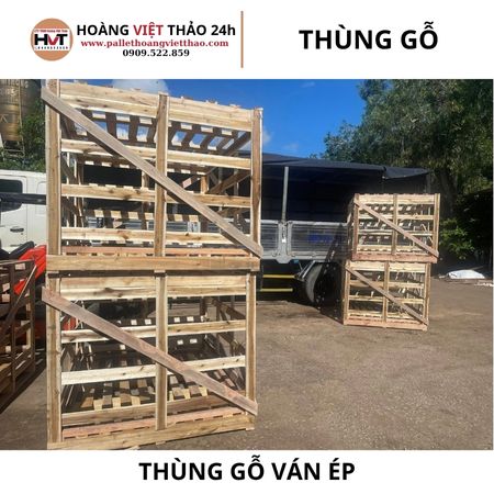 thùng gỗ ván ép