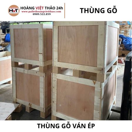 thùng gỗ ván ép
