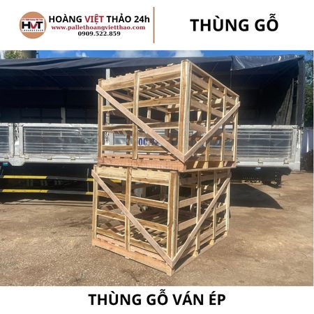 thùng gỗ ván ép