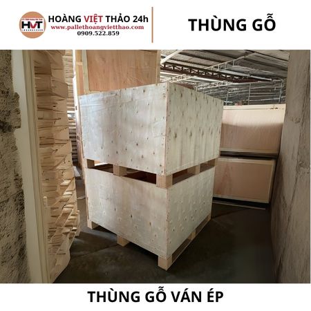 Thùng gỗ ván ép