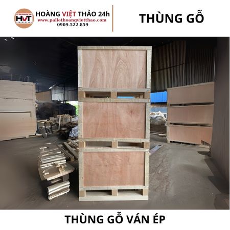 thùng gỗ ván ép