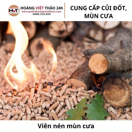 Viên nén mùn cưa